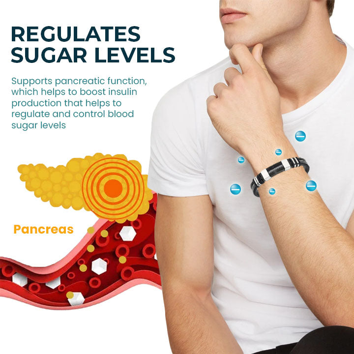 Blood Sugar Balance, fat Burning, Health Double benefits -Seurico™ Natural agate Anion Noble Bracelet